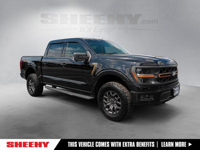 Black Metallic 2025 Ford F-150 Pickup Truck Four-Wheel Drive Automatic