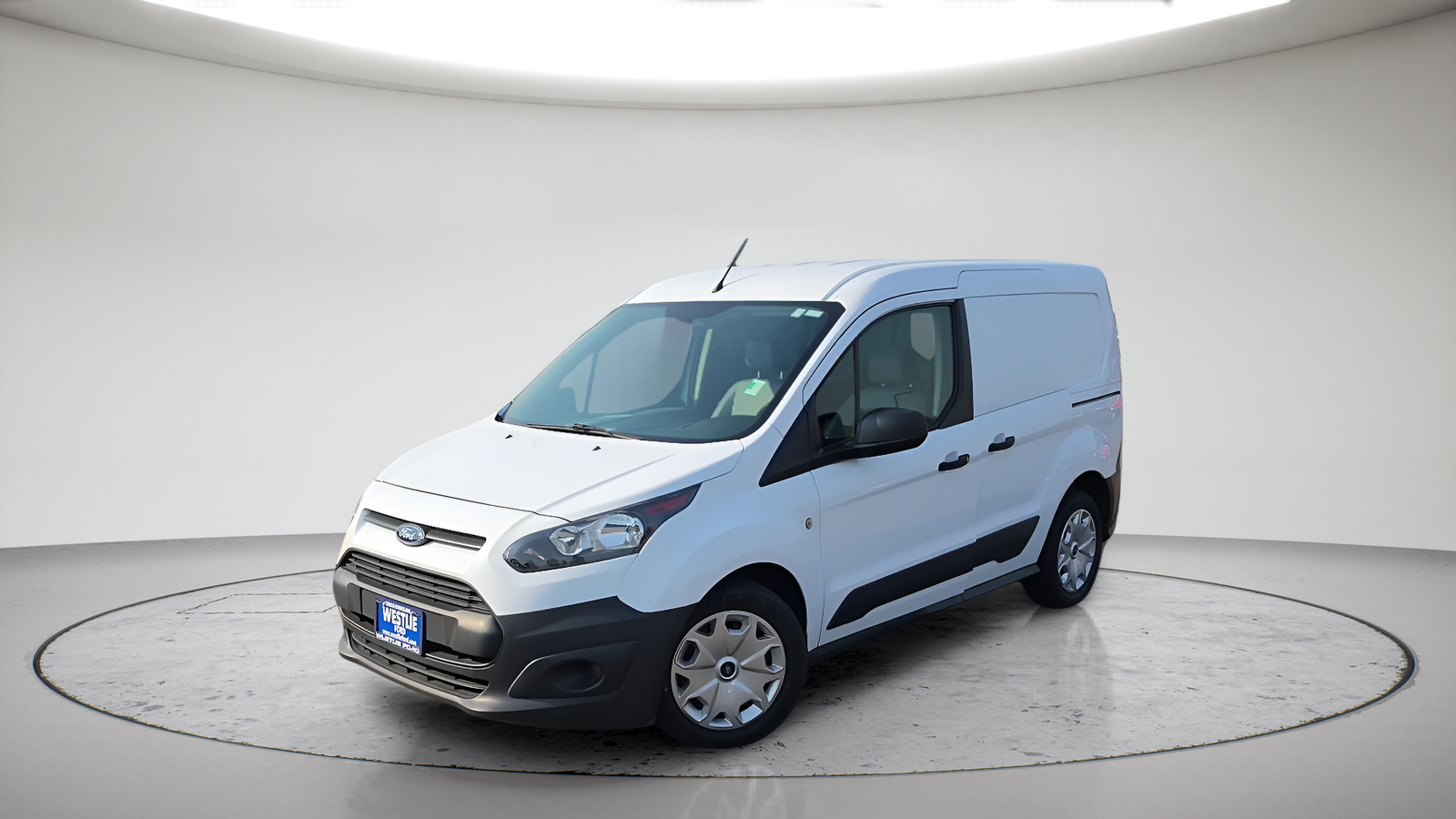 Frozen White 2018 Ford Transit Connect Van Front-Wheel Drive 6-Speed Automatic