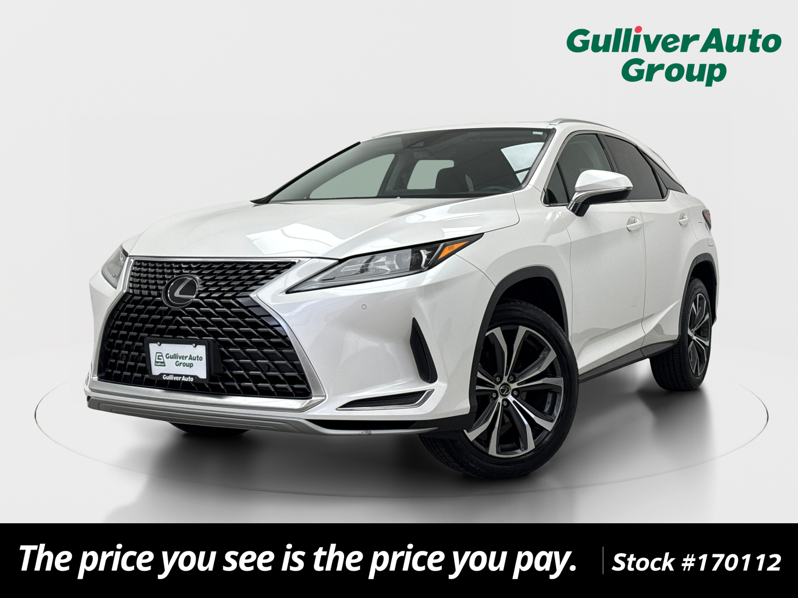 White Pearl 2020 Lexus RX SUV / Crossover Front-Wheel Drive 8-Speed Automatic