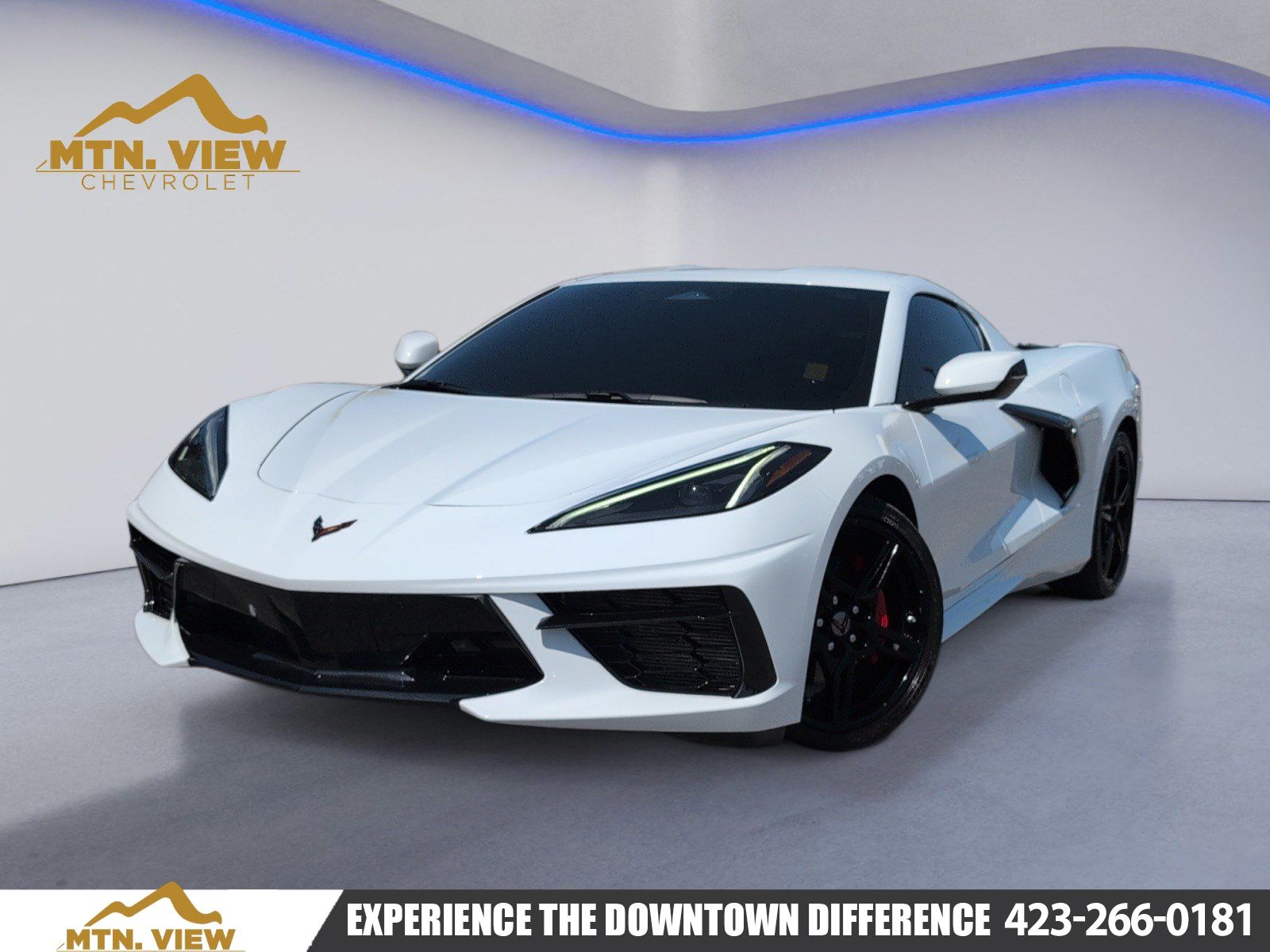 Arctic White 2026 Chevrolet Corvette Stingray 1LT Coupe RWD Coupe Rear-Wheel Drive 8-Speed Dual Clutch