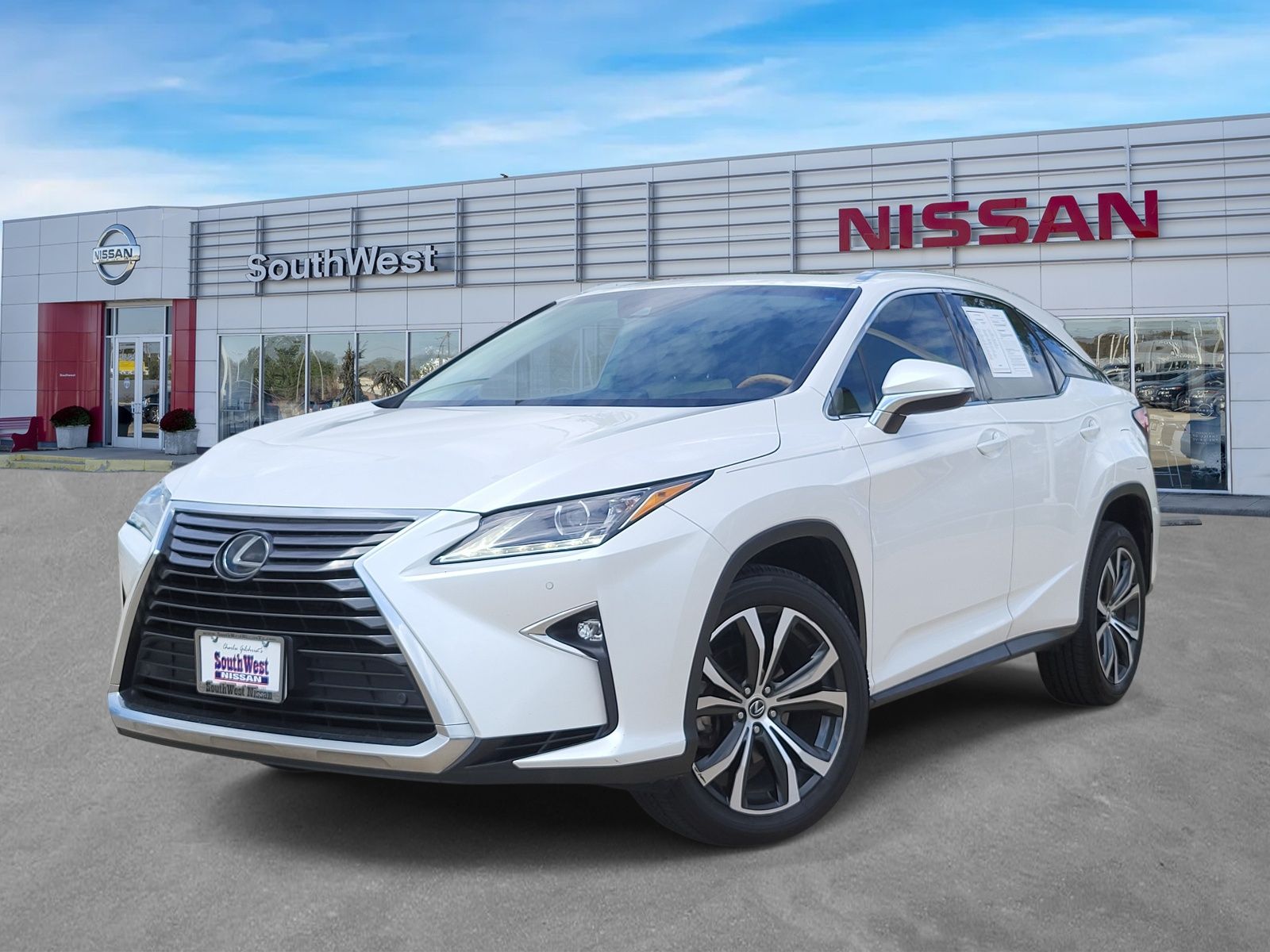 Eminent White Pearl 2019 Lexus RX 350 FWD SUV / Crossover Front-Wheel Drive 8-Speed Automatic