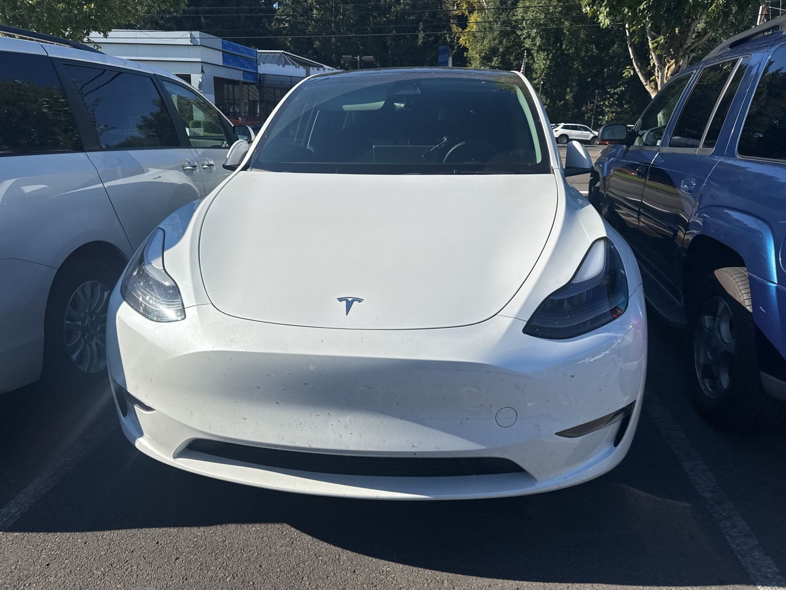 Used 2023 Tesla Model Y Long Range with VIN 7SAYGDEE1PF763671 for sale in Portland, OR