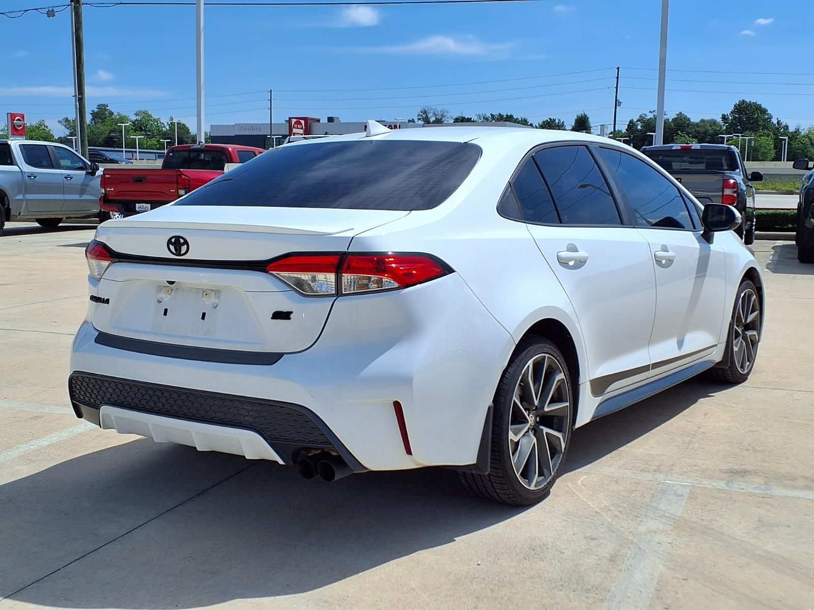 2022 Toyota Corolla SE White at Emmons Autoplex