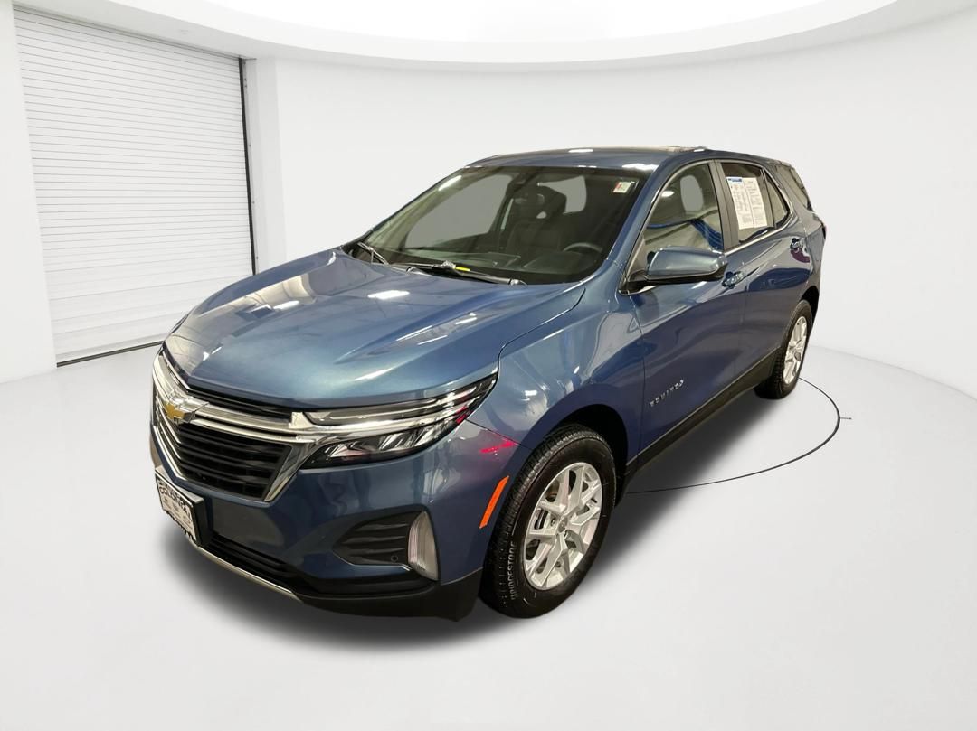 Lakeshore Blue Metallic 2024 Chevrolet Equinox LT AWD with 1LT SUV / Crossover Four-Wheel Drive 6-Speed Automatic Overdrive