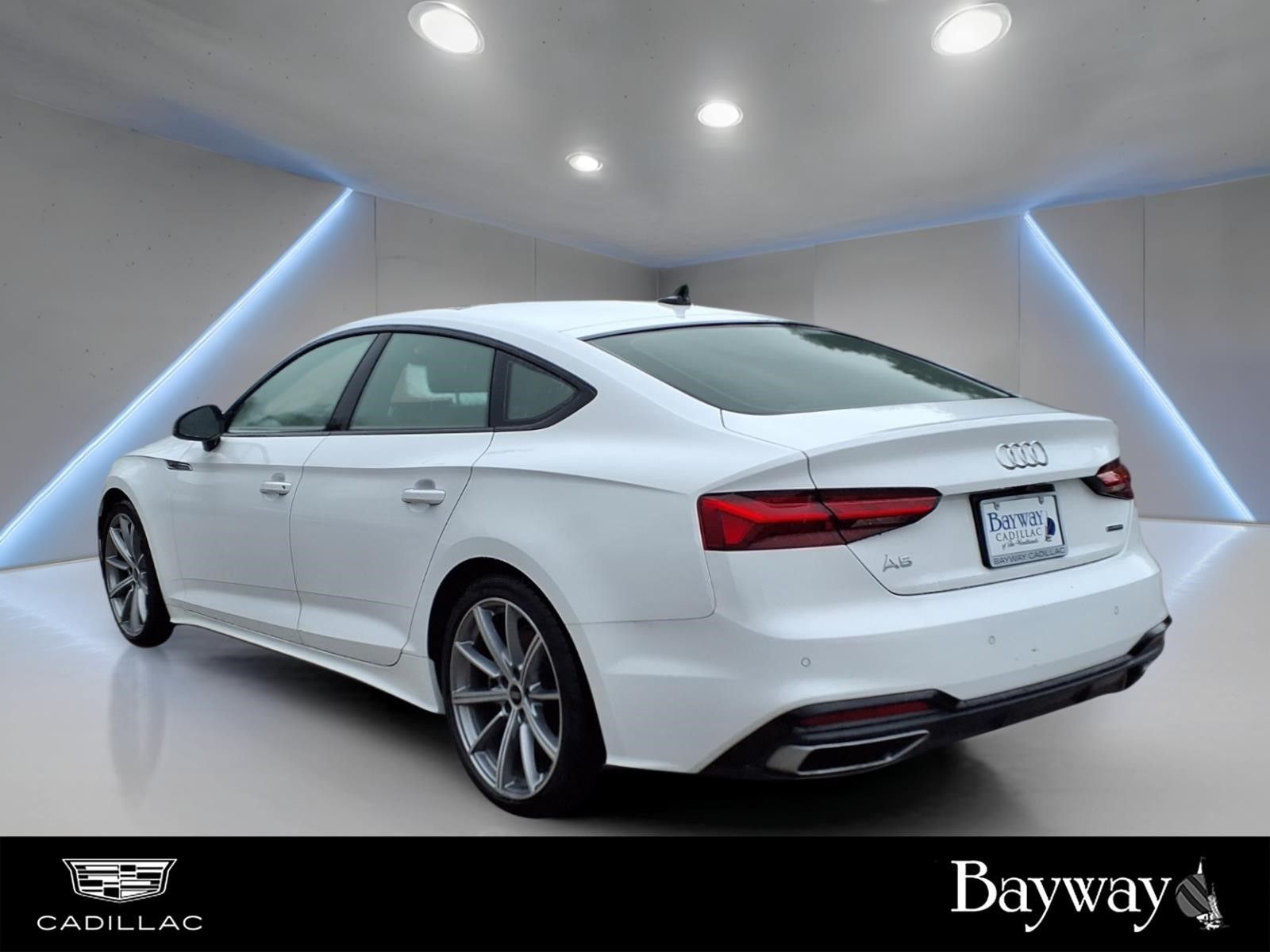 2025 Audi A5 Sportback  White at Bayshore Chrysler Jeep Dodge Ram