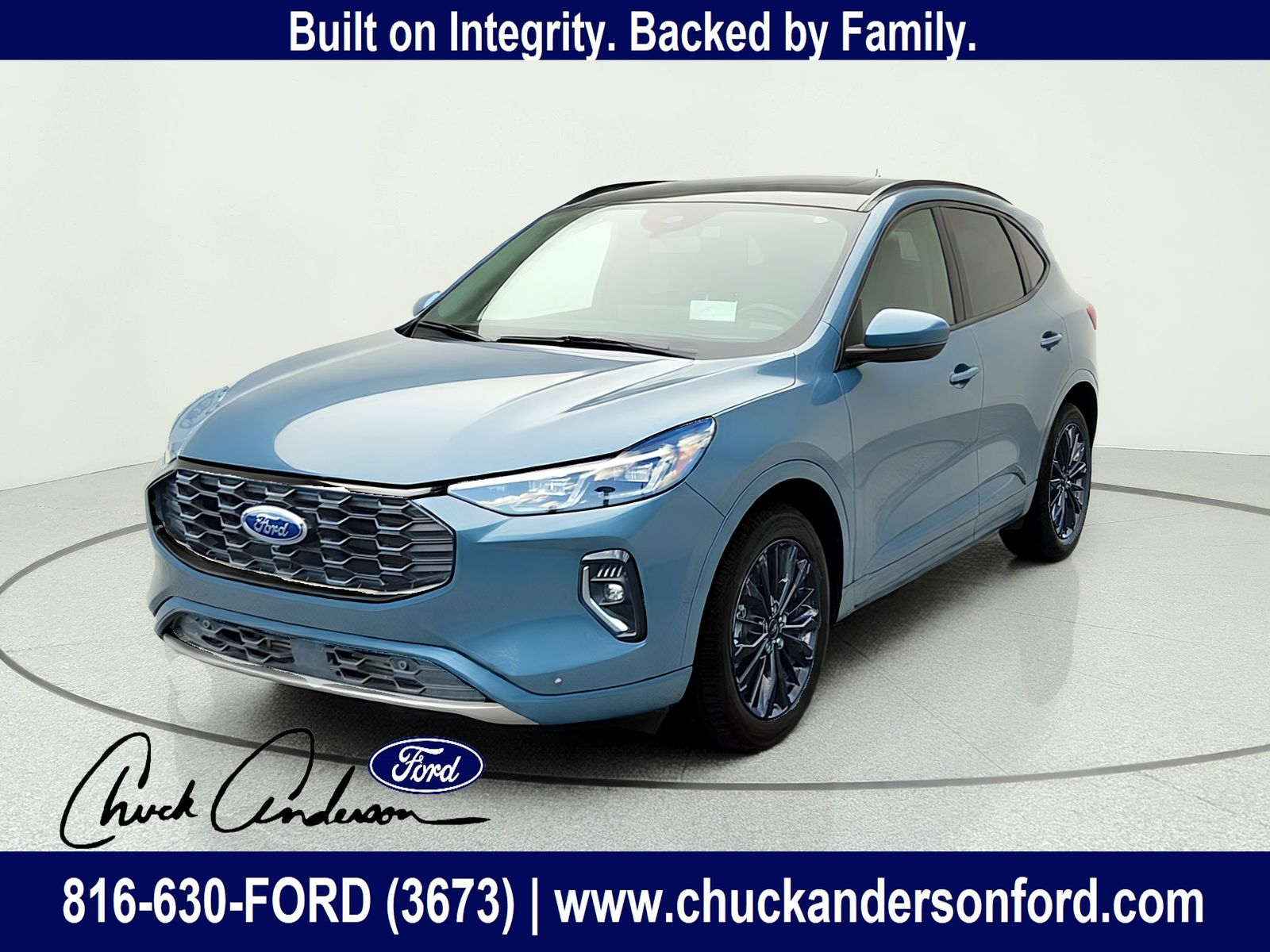 Vapor Blue 2023 Ford Escape SUV / Crossover All-Wheel Drive 8-Speed Automatic