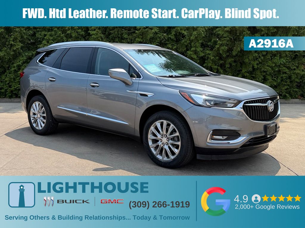 Satin Steel Gray Metallic 2020 Buick Enclave SUV / Crossover Front-Wheel Drive 9-Speed Automatic
