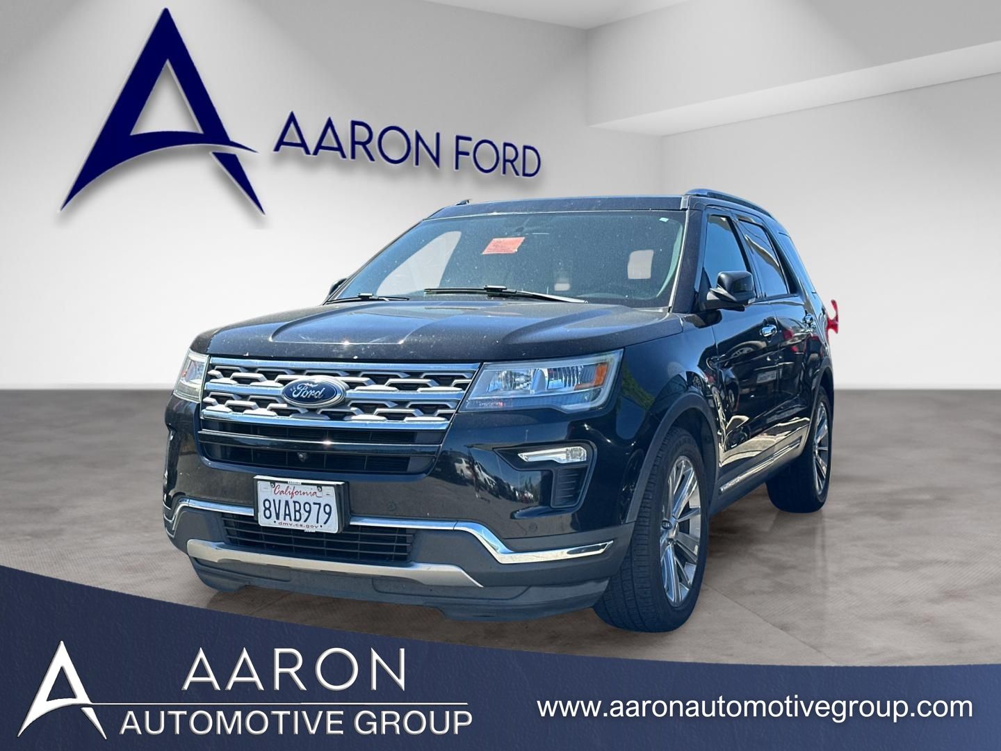 Shadow Black 2018 Ford Explorer Limited SUV / Crossover Front-Wheel Drive 6-Speed Automatic