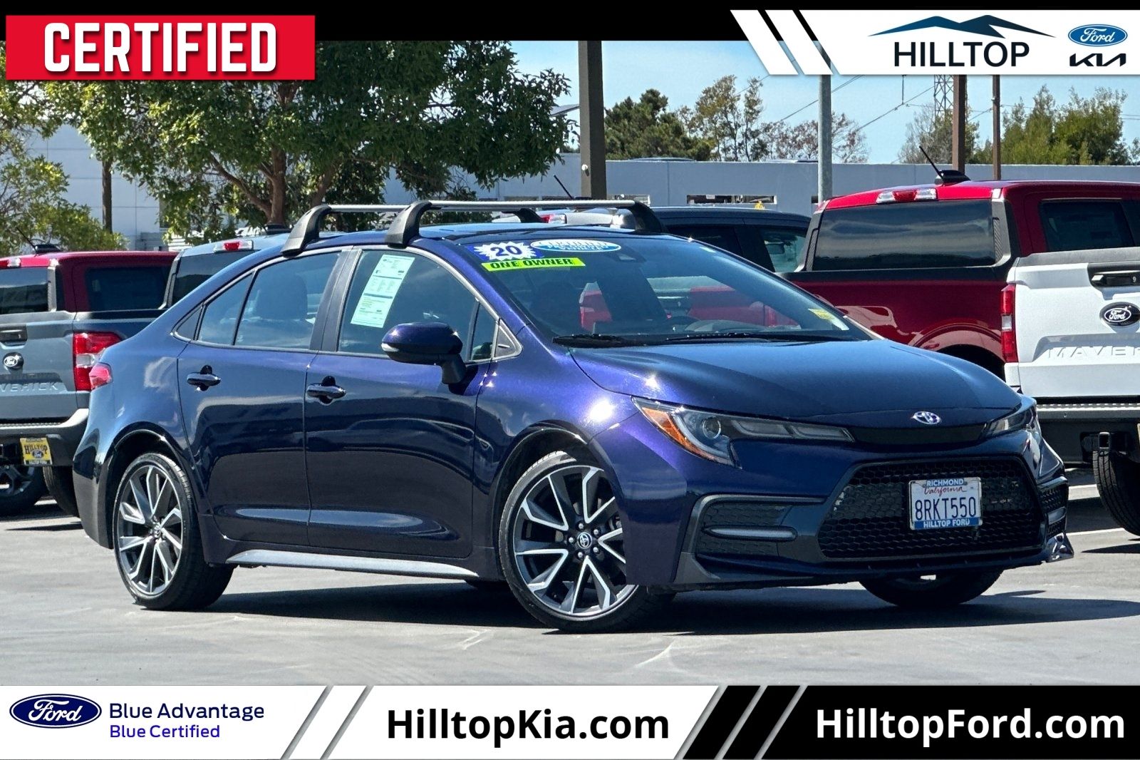Blueprint 2020 Toyota Corolla Sedan Front-Wheel Drive Continuously Variable Transmission