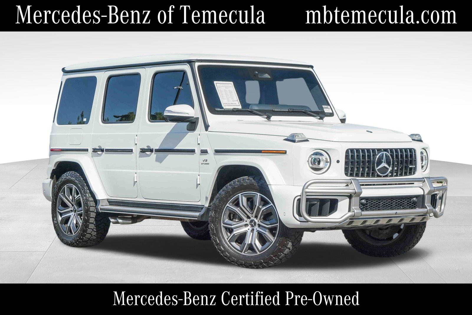 Moonlight White 2025 Mercedes-Benz G-Class SUV / Crossover All-Wheel Drive 9-Speed Automatic