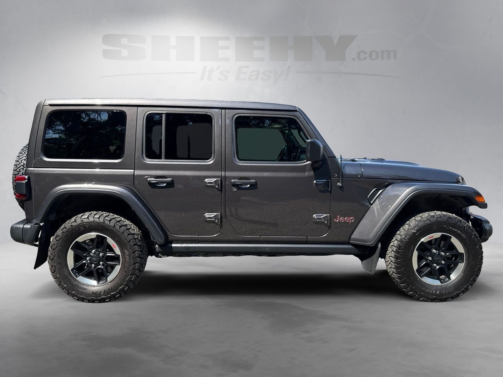 Used 2020 Granite Crystal Clearcoat Metallic Jeep Unlimited Rubicon image 8