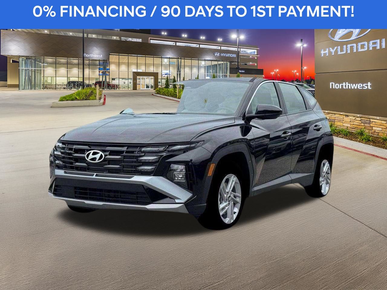 Phantom Black 2026 Hyundai Tucson SE FWD SUV / Crossover Front-Wheel Drive 8-Speed Automatic