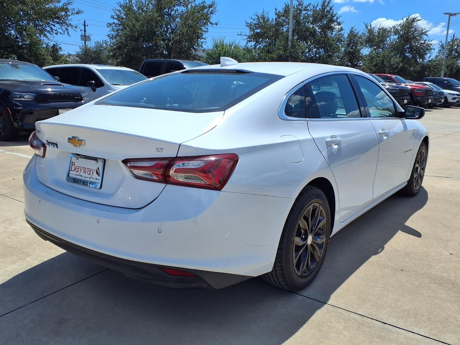 2022 Chevrolet Malibu LT White at Classic Elite Chevrolet Sugar Land