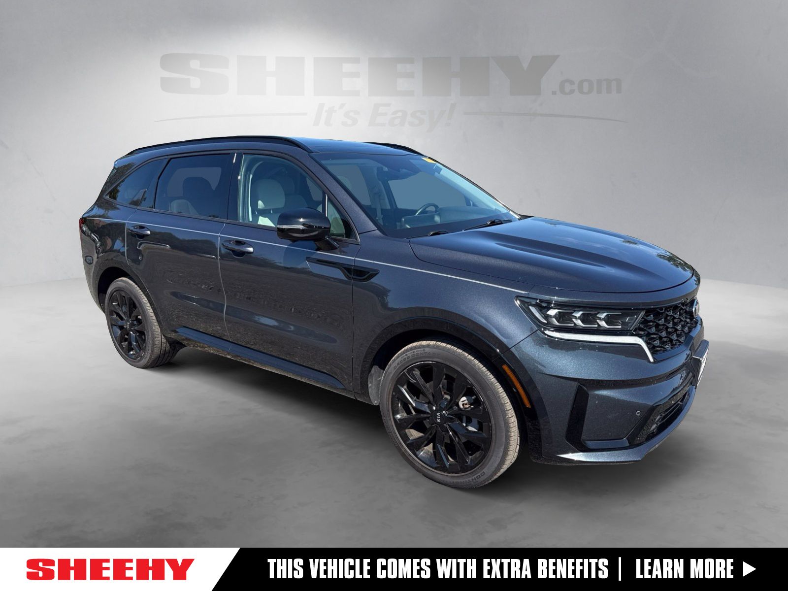 Gray 2021 Kia Sorento SUV / Crossover Front-Wheel Drive 8-Speed Dual Clutch