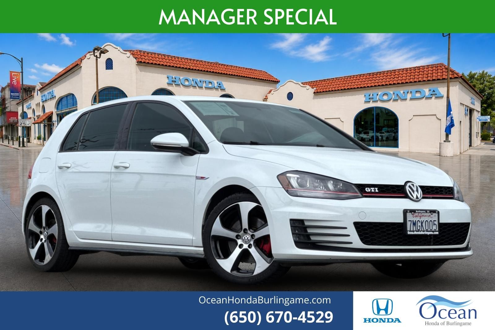 2015 Volkswagen Golf GTI 2.0T S 4-Door FWD