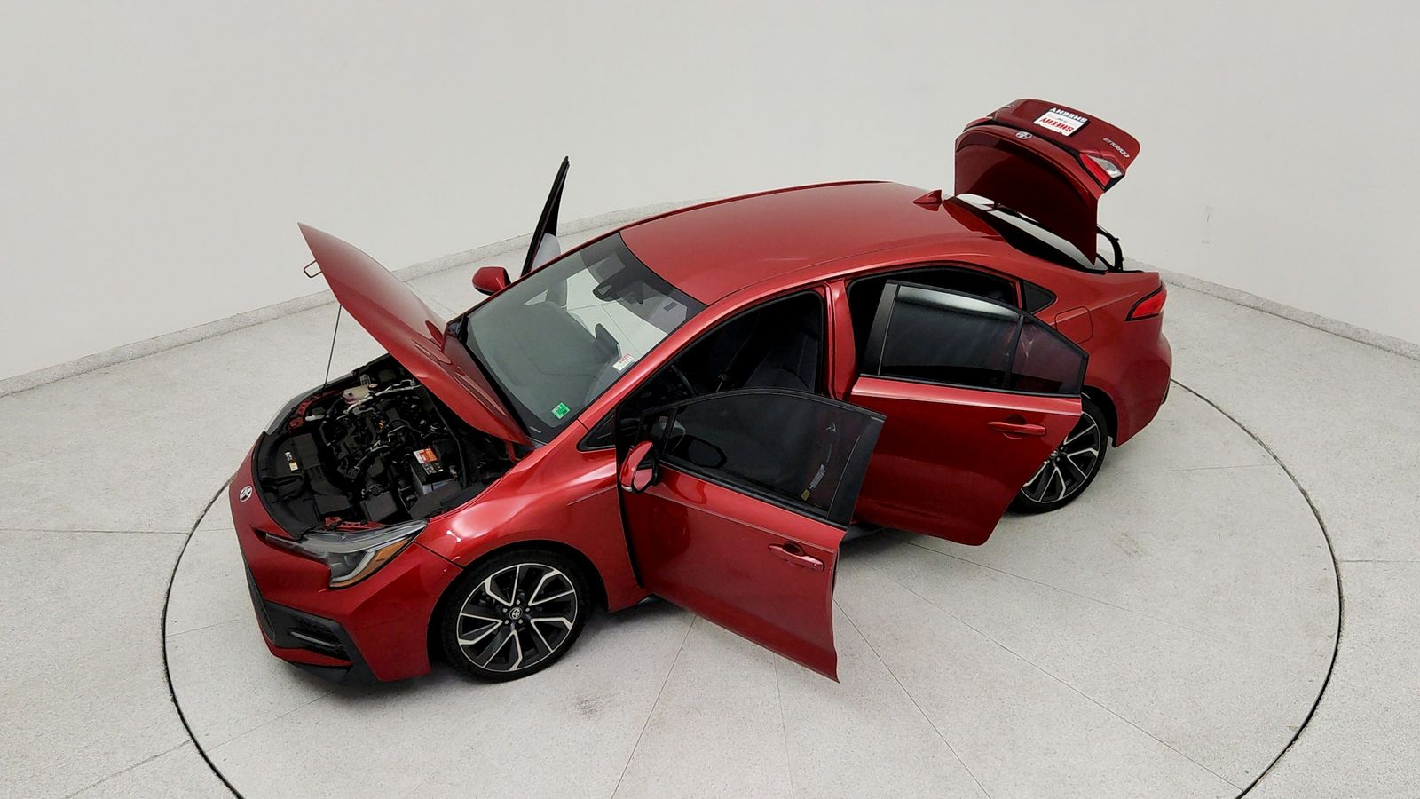 Used 2020 Red Toyota SE image 22