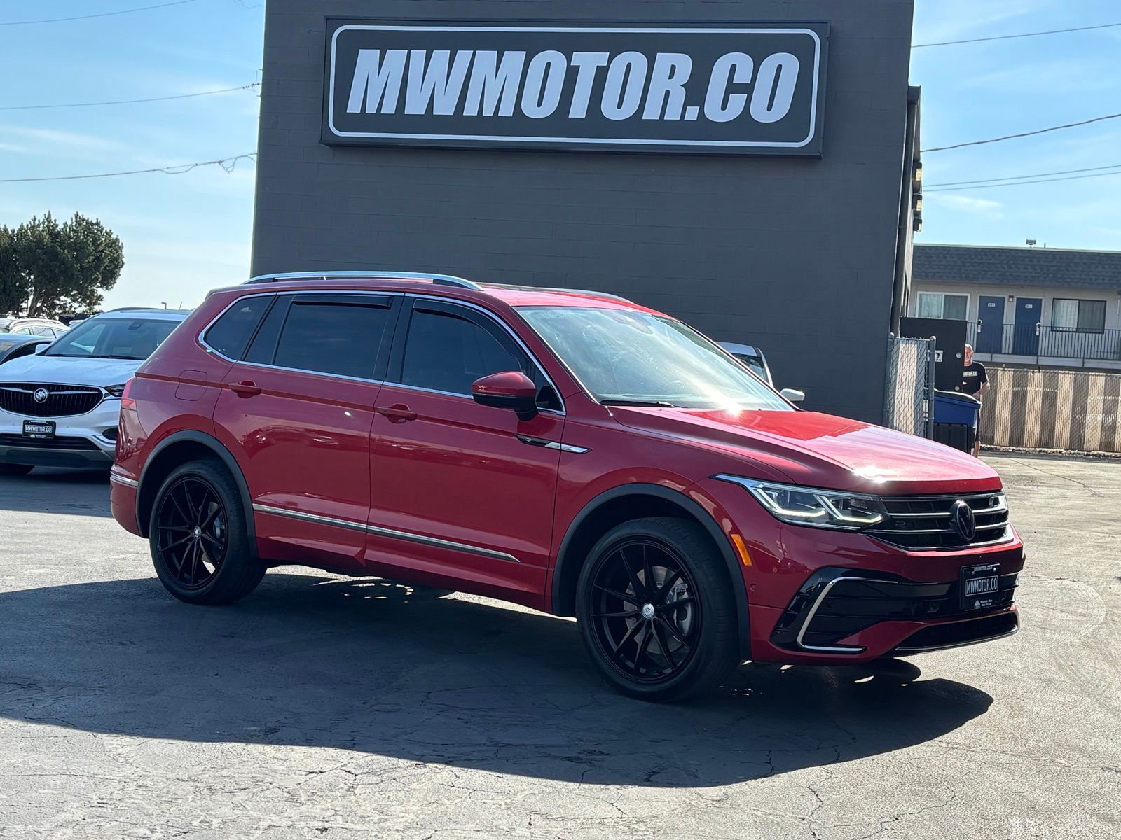 Red 2024 Volkswagen Tiguan SUV / Crossover All-Wheel Drive 8-Speed Automatic