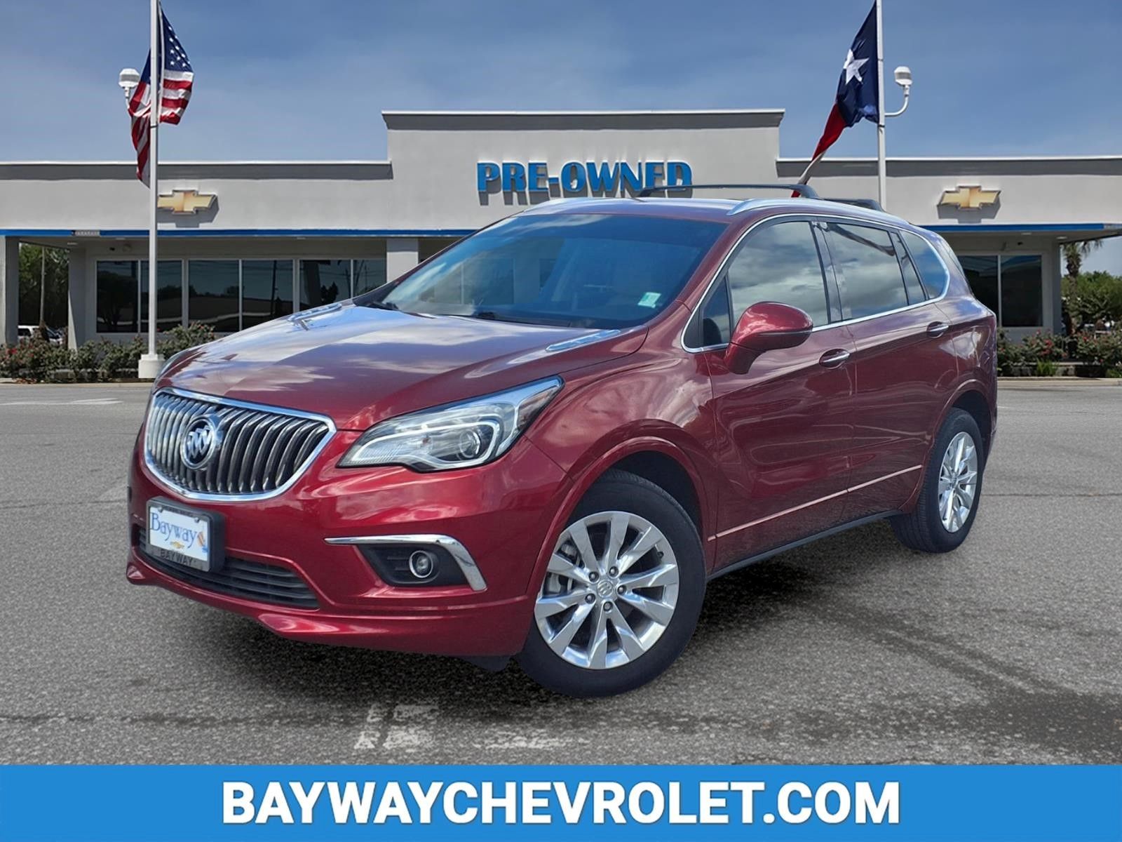 Chili Red Metallic 2018 Buick Envision Essence FWD SUV / Crossover Front-Wheel Drive 6-Speed Automatic
