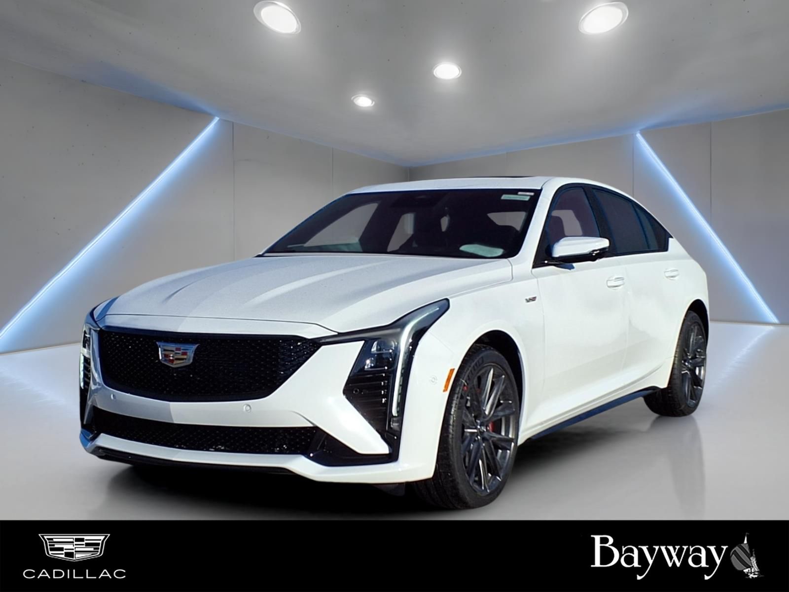 2026 Cadillac CT5 V-Series White at Bayway Cadillac of The Woodlands