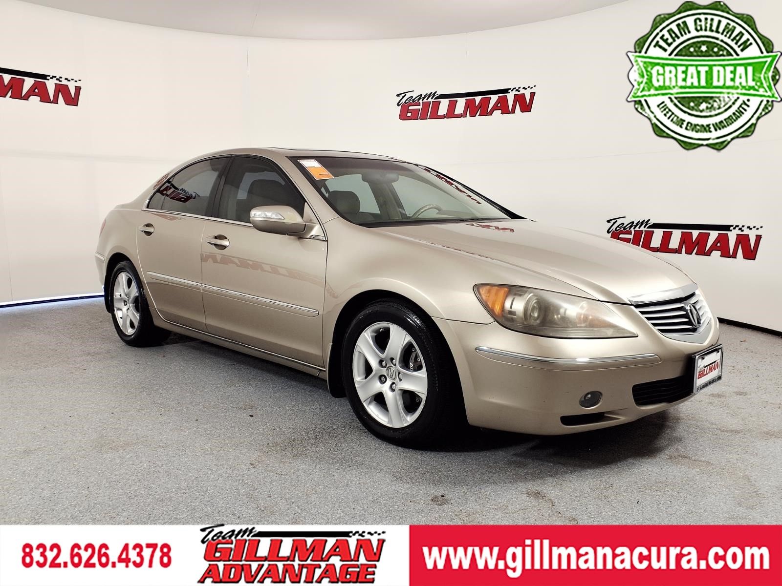 Desert Mist Metallic 2007 Acura RL SH-AWD with Technology Package Sedan All-Wheel Drive 5-Speed Automatic Overdrive