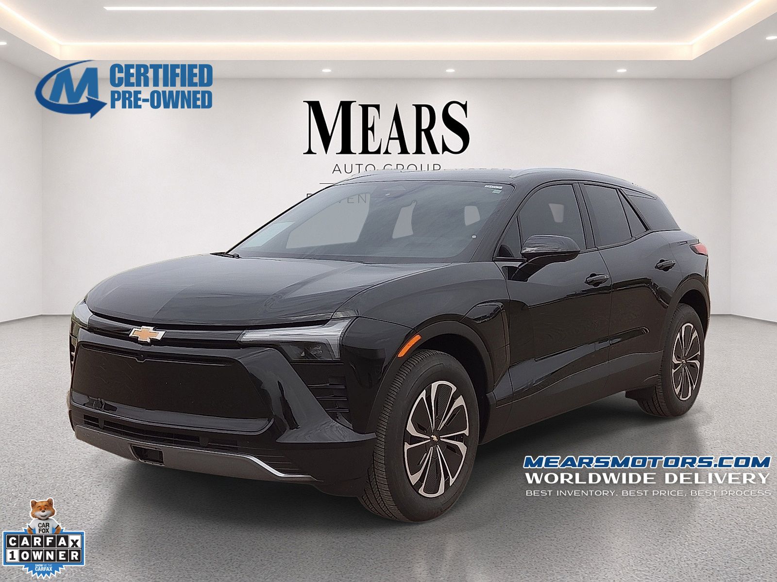 Black 2024 Chevrolet Blazer EV SUV / Crossover All-Wheel Drive 1-Speed Automatic