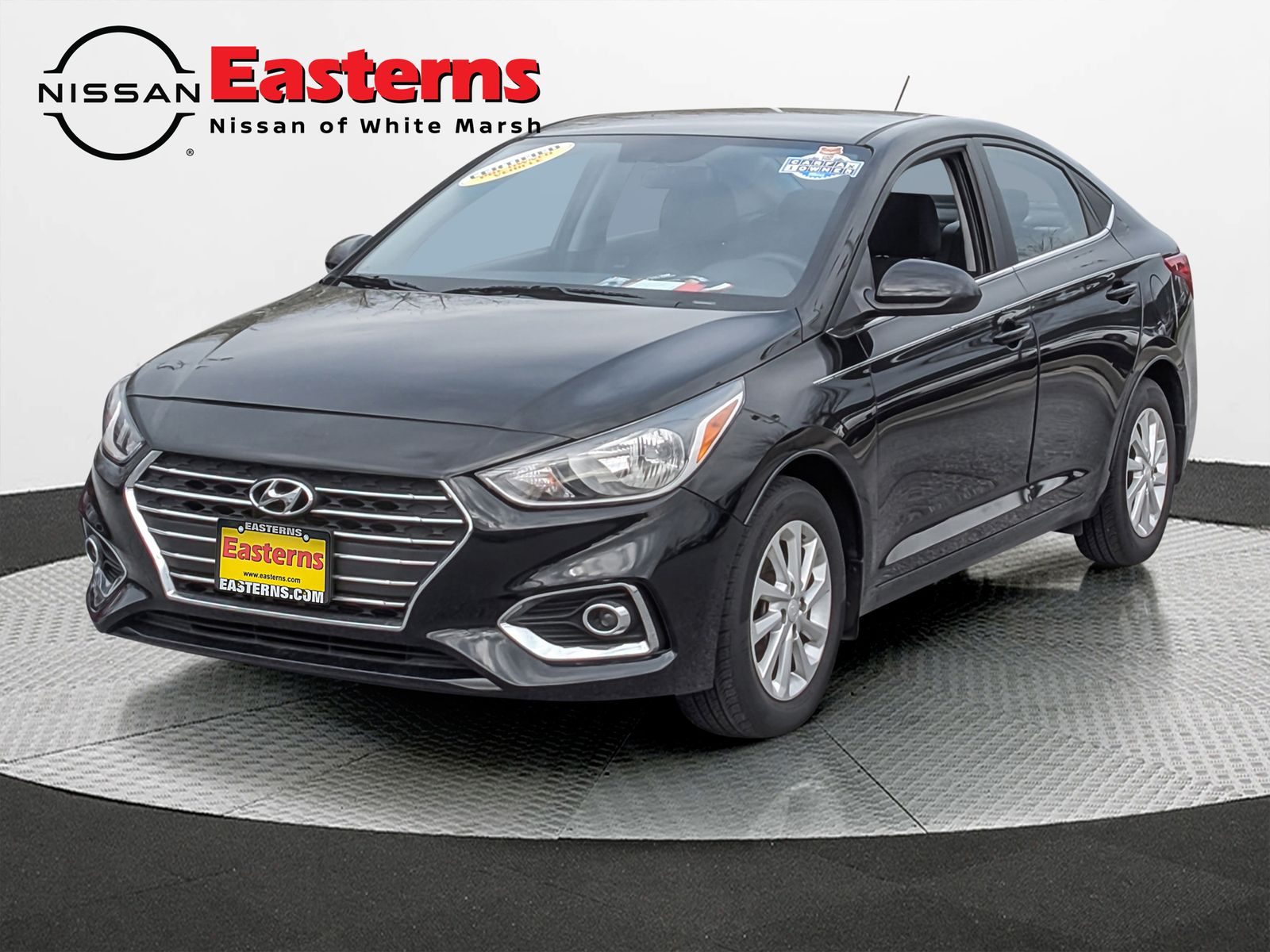 Absolute Black Pearl 2020 Hyundai Accent SEL Sedan FWD Sedan Front-Wheel Drive Continuously Variable Transmission