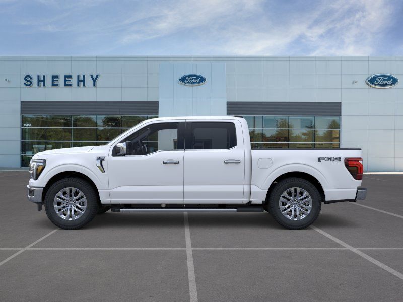 New 2026 Star White Metallic Tri-Coat Ford Lariat image 5