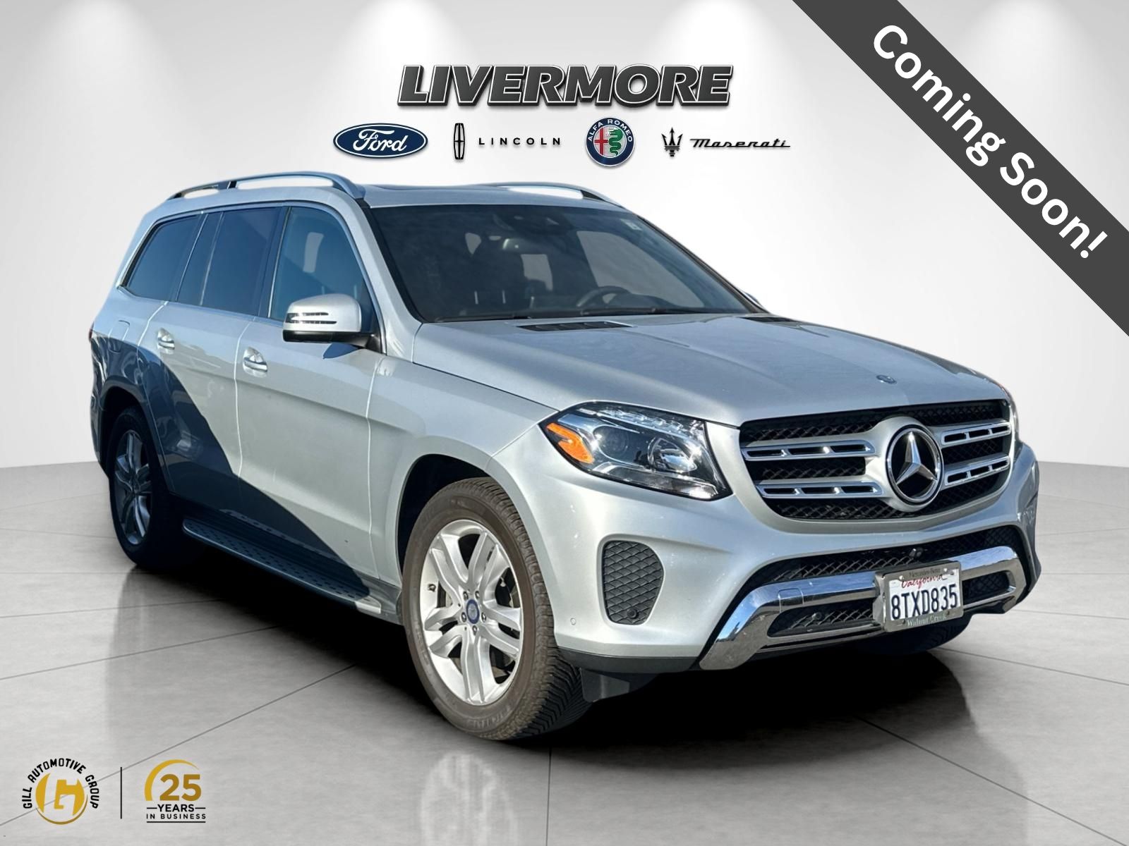 2017 Mercedes-Benz GLS Plata SUV/Crossover Tracción en las cuatro ruedas 9 velocidades Automática