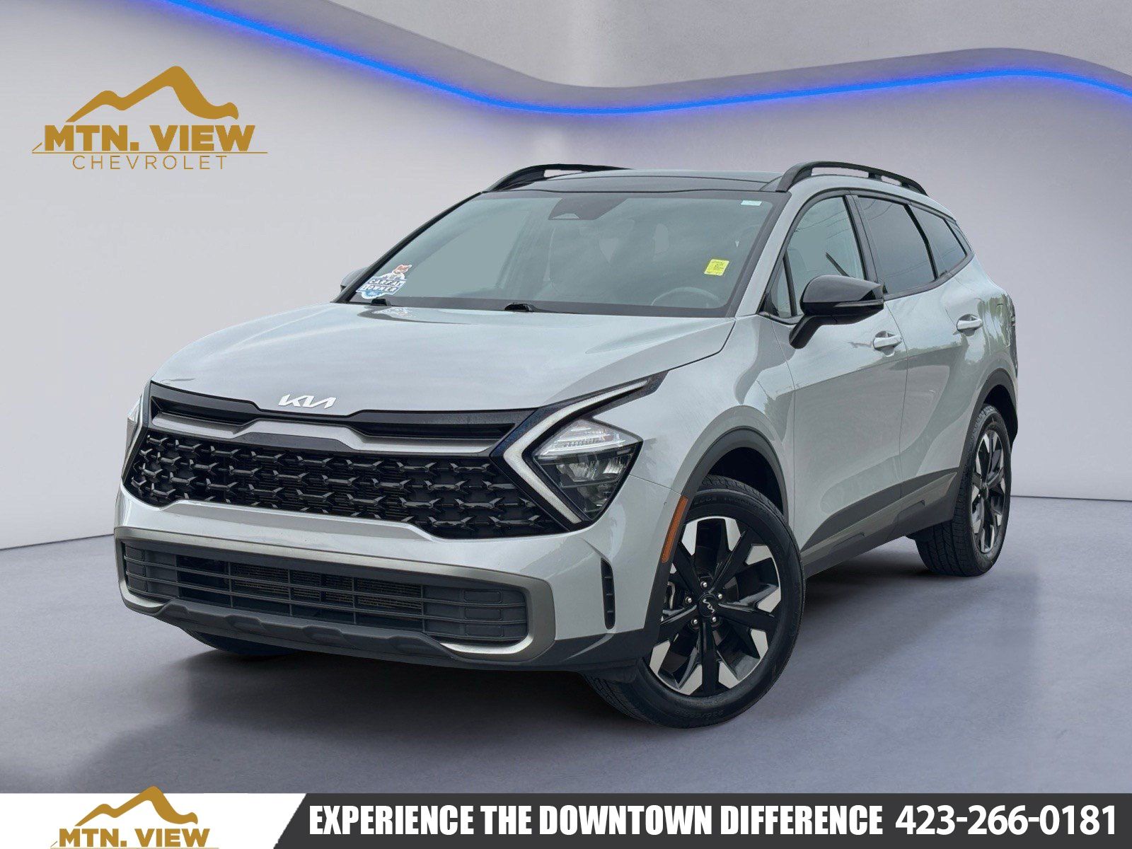 Wolf Gray 2023 Kia Sportage SUV / Crossover All-Wheel Drive 8-Speed Automatic