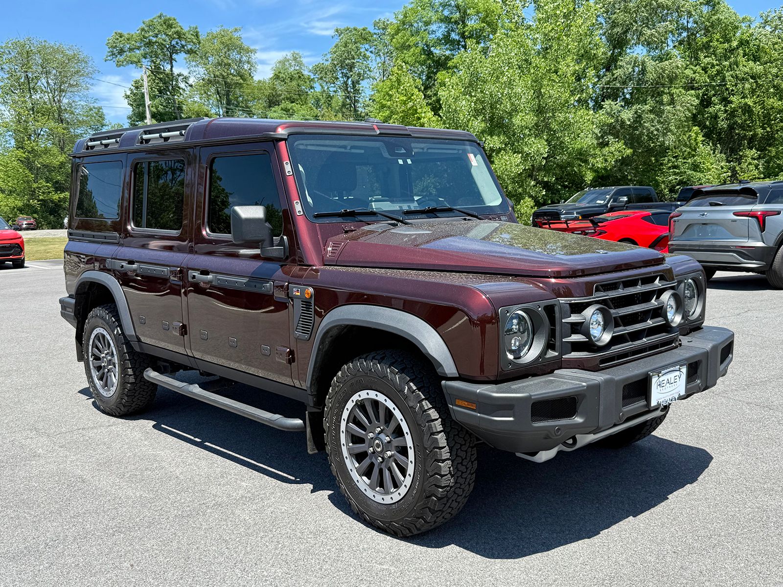 Red 2024 Ineos Grenadier Four-Wheel Drive 8-Speed Automatic