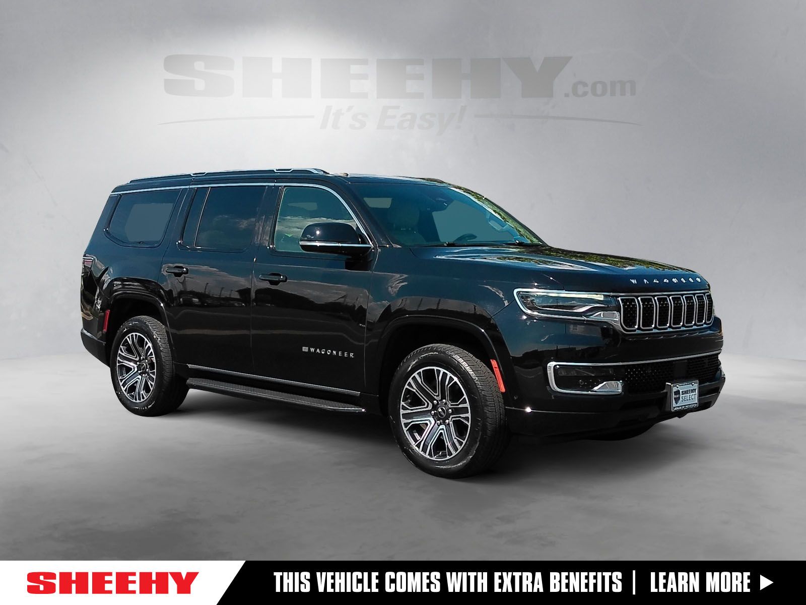 Diamond Black 2025 Jeep Wagoneer 4WD SUV / Crossover Four-Wheel Drive 8-Speed Automatic