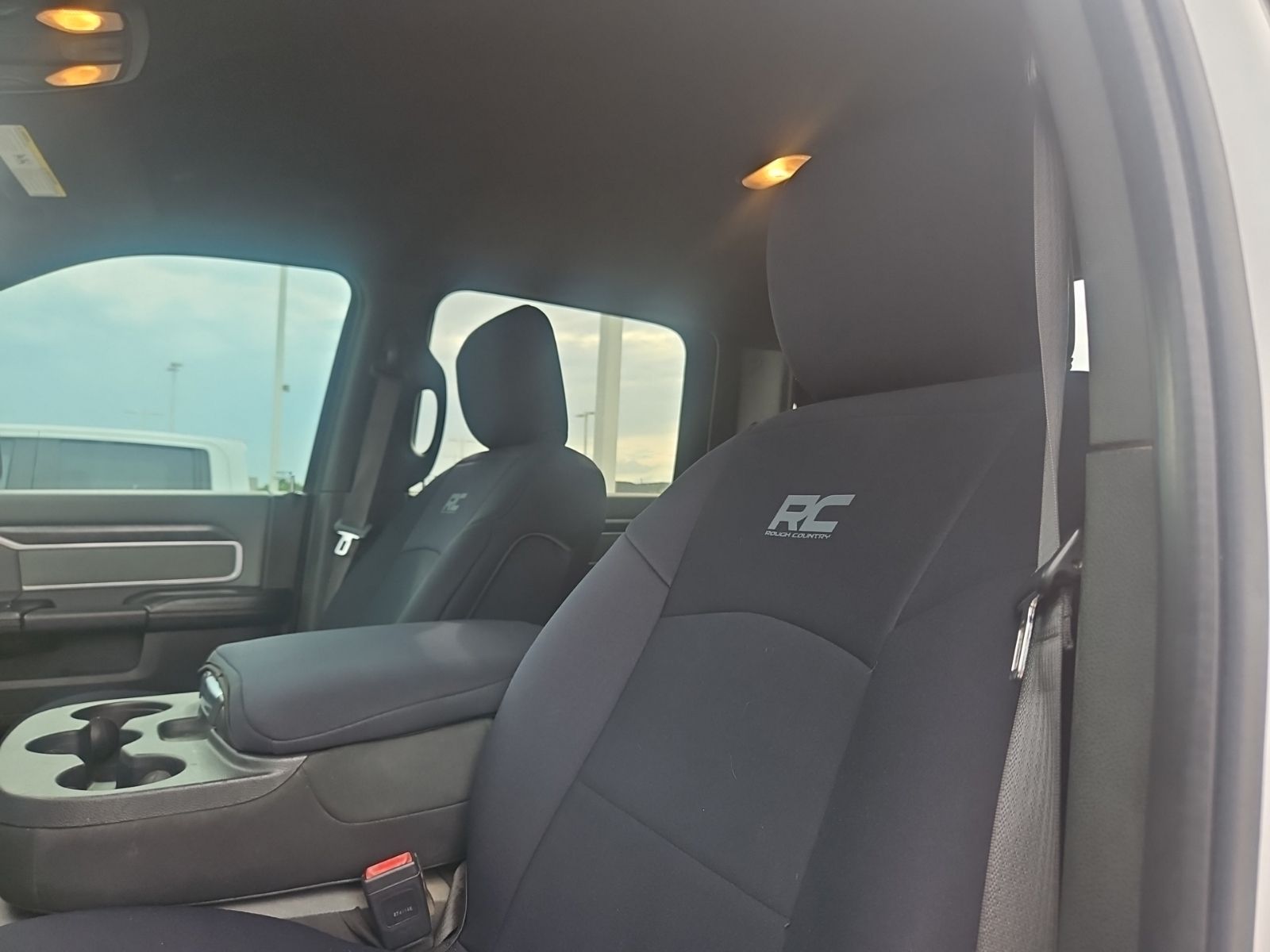 2021 Ram 2500 Big Horn White at North Houston Mitsubishi
