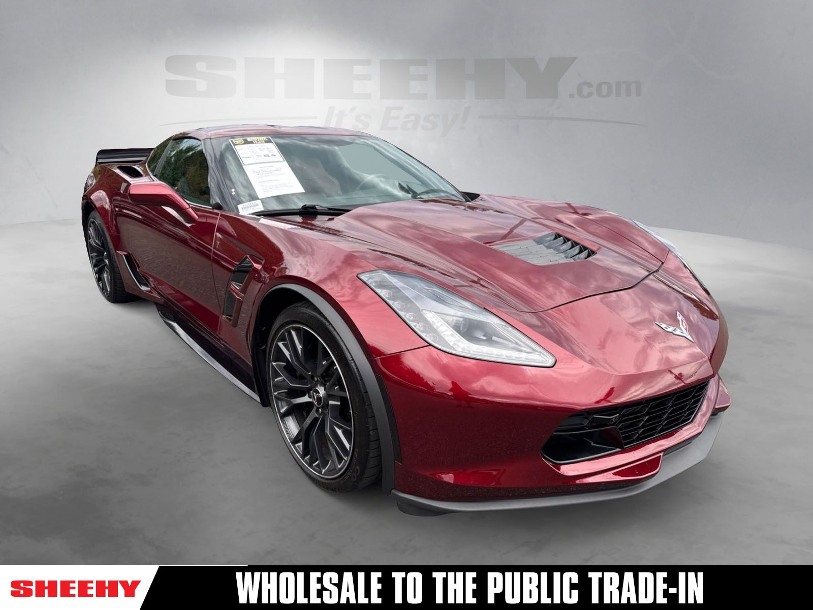 Long Beach Red Metallic Tintcoat 2017 Chevrolet Corvette Coupe Rear-Wheel Drive 8-Speed Automatic