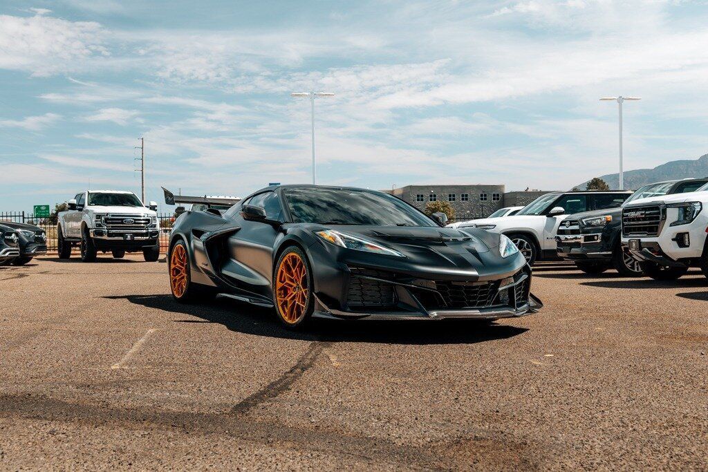 Black 2026 Chevrolet Corvette Coupe Rear-Wheel Drive 8-Speed Dual Clutch