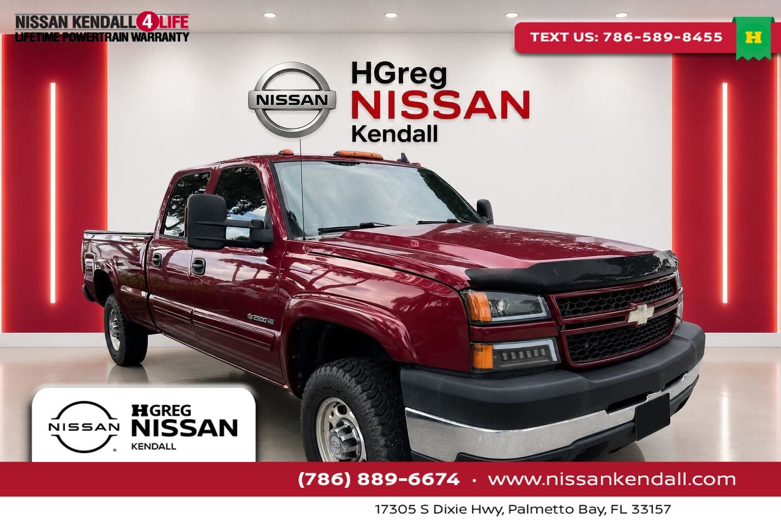 Sport Red Metallic 2006 Chevrolet Silverado 2500HD Pickup Truck 6-Speed Automatic