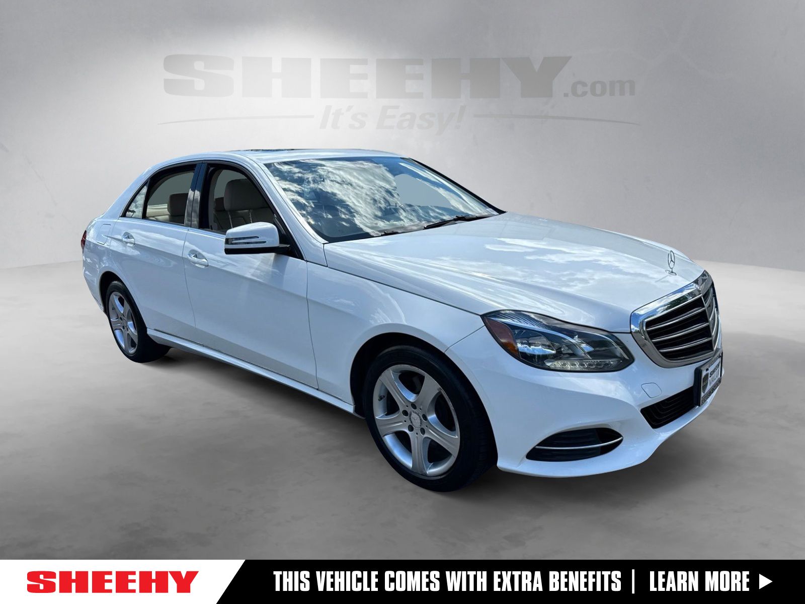 Polar White 2015 Mercedes-Benz E-Class Sedan All-Wheel Drive 7-Speed Automatic