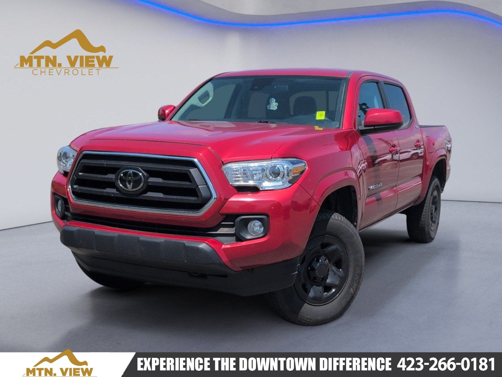 Barcelona Red Metallic 2023 Toyota Tacoma Pickup Truck 4X2 6-Speed Automatic