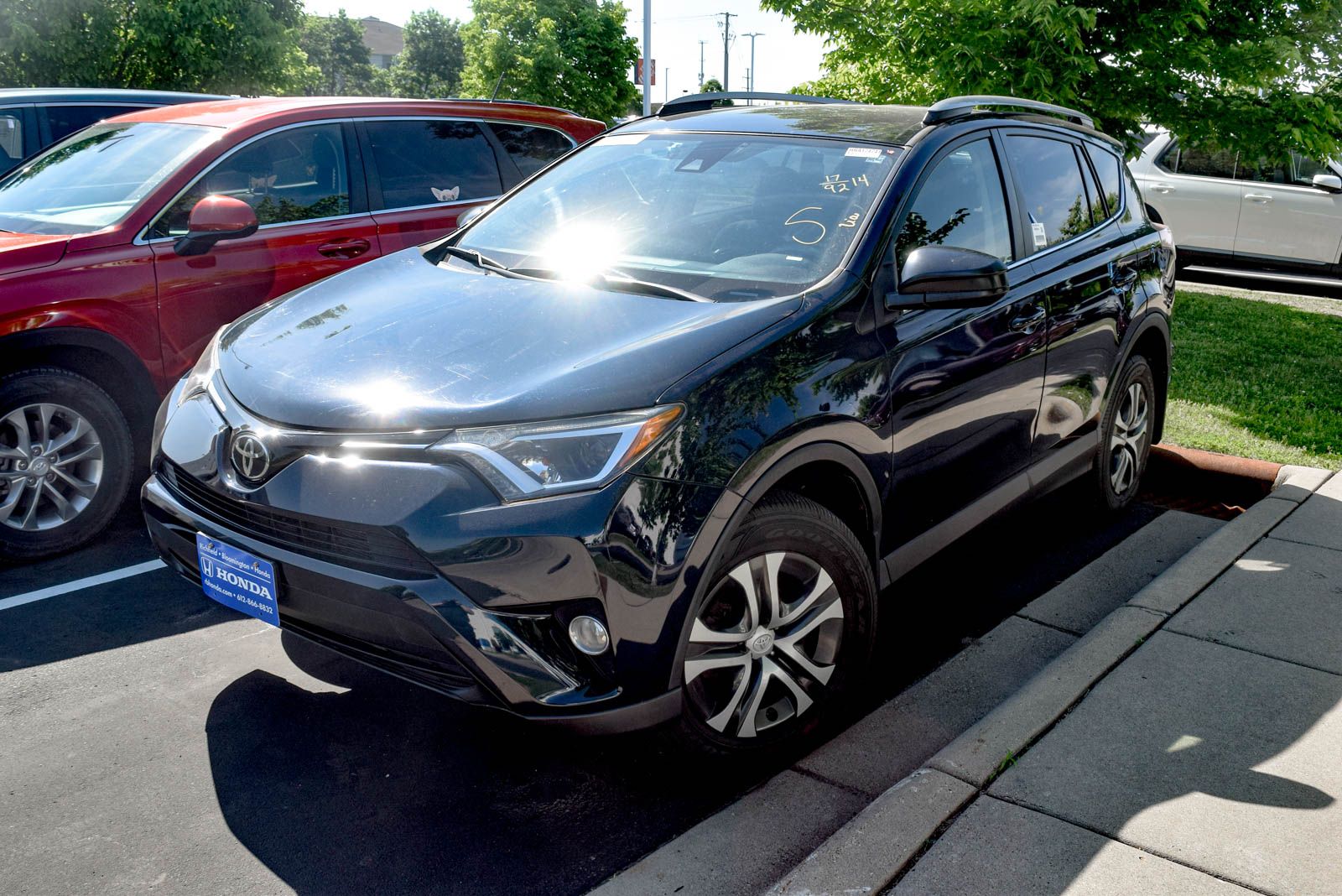 Teal (Galactic Aqua Mica) 2017 Toyota RAV4 LE AWD SUV / Crossover All-Wheel Drive 6-Speed Automatic