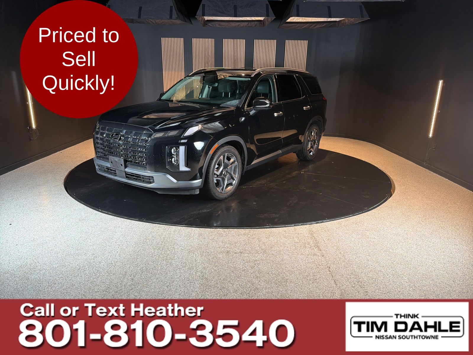Abyss Black Pearl 2024 Hyundai Palisade SUV / Crossover All-Wheel Drive 8-Speed Automatic