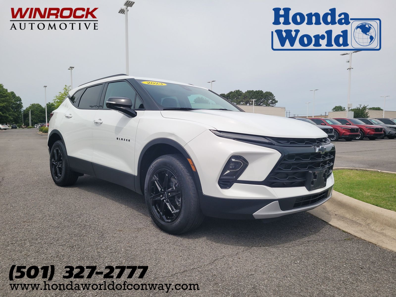 Summit White 2023 Chevrolet Blazer 3LT AWD SUV / Crossover All-Wheel Drive 9-Speed Automatic Overdrive