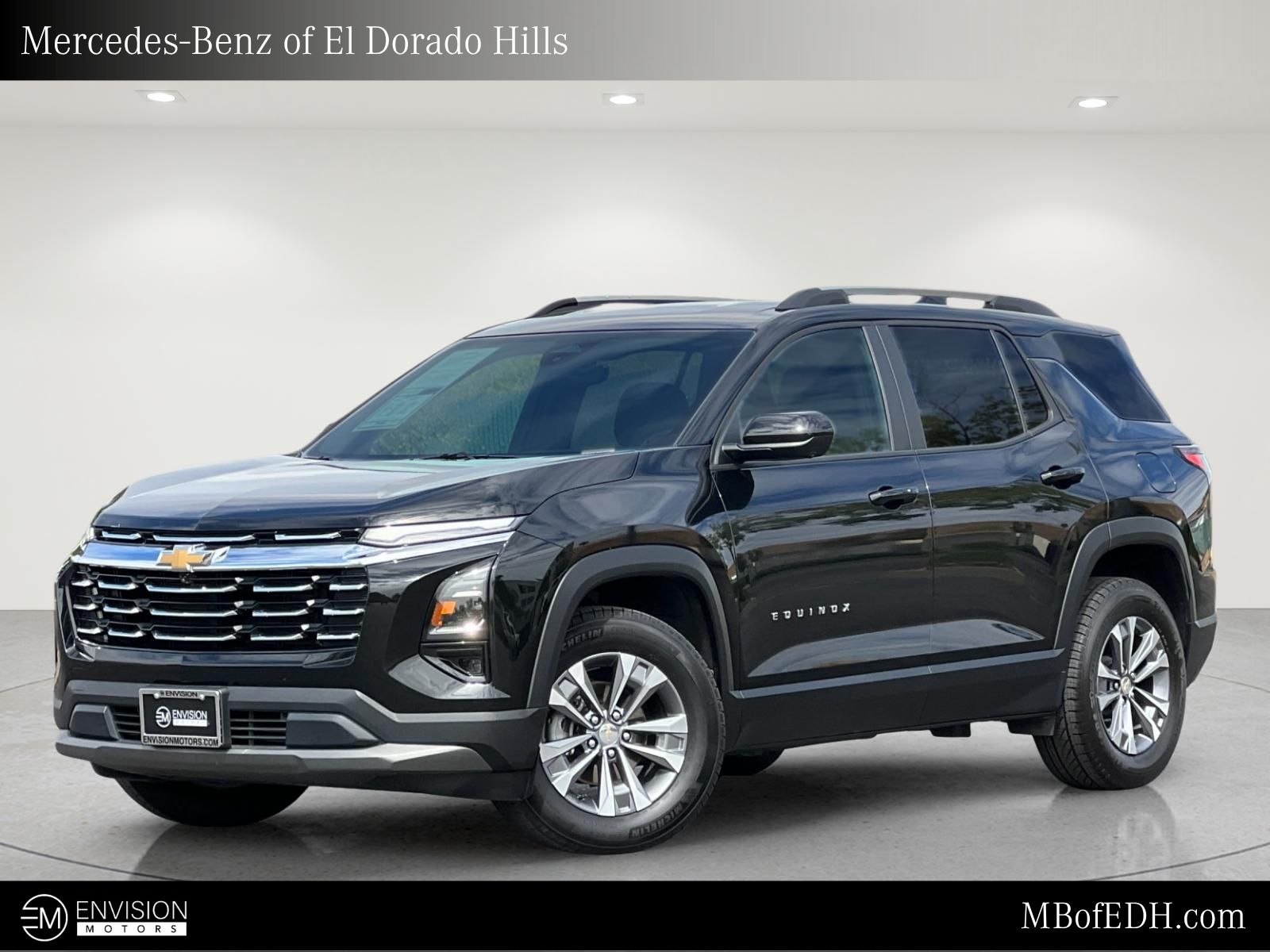 Mosaic Black Metallic 2025 Chevrolet Equinox SUV / Crossover Four-Wheel Drive 8-Speed Automatic