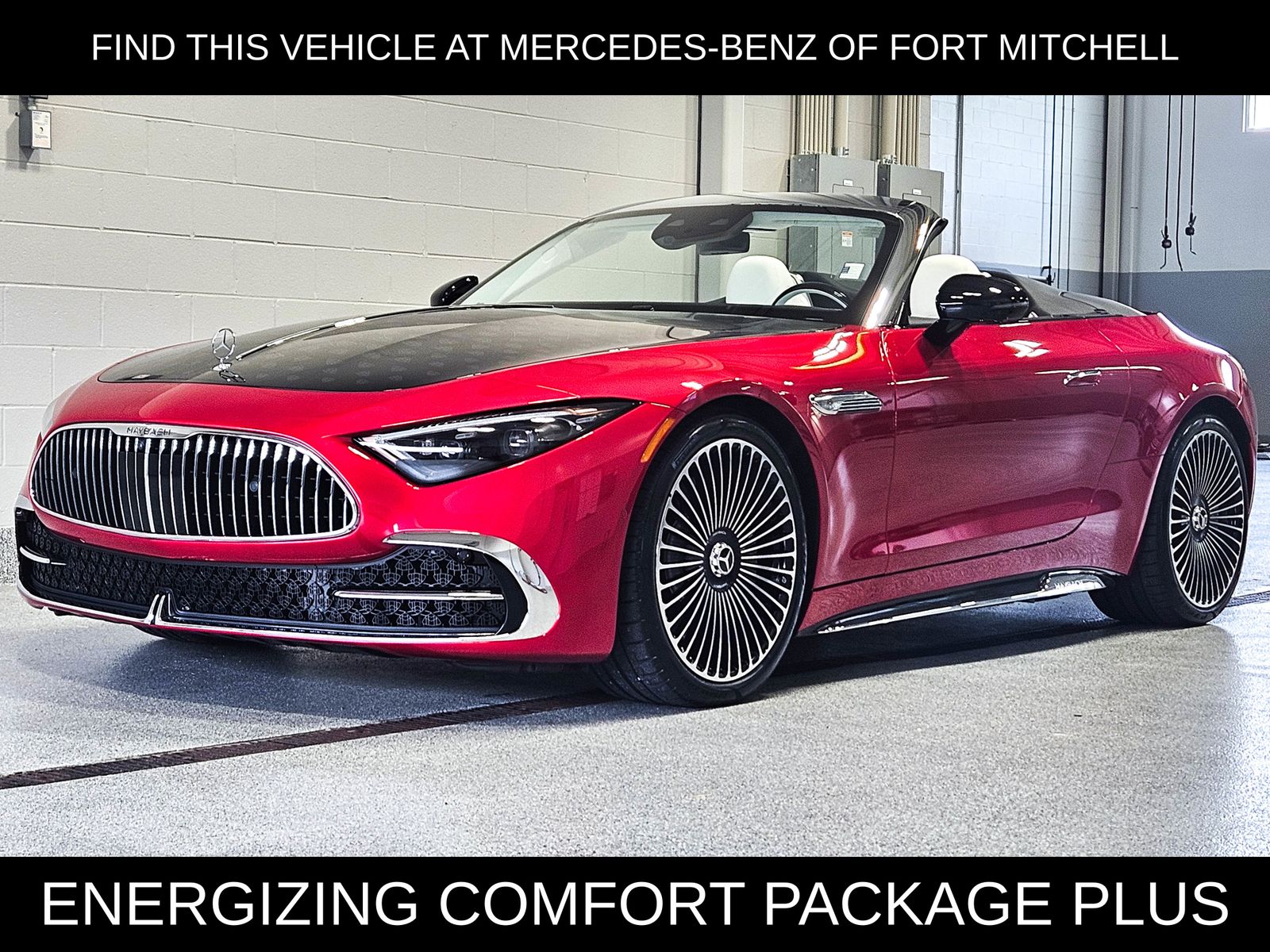 MANUFAKTUR Garnet Red Metallic (Red Ambiance) 2026 Mercedes-Benz SL-Class Convertible All-Wheel Drive 9-Speed Automatic