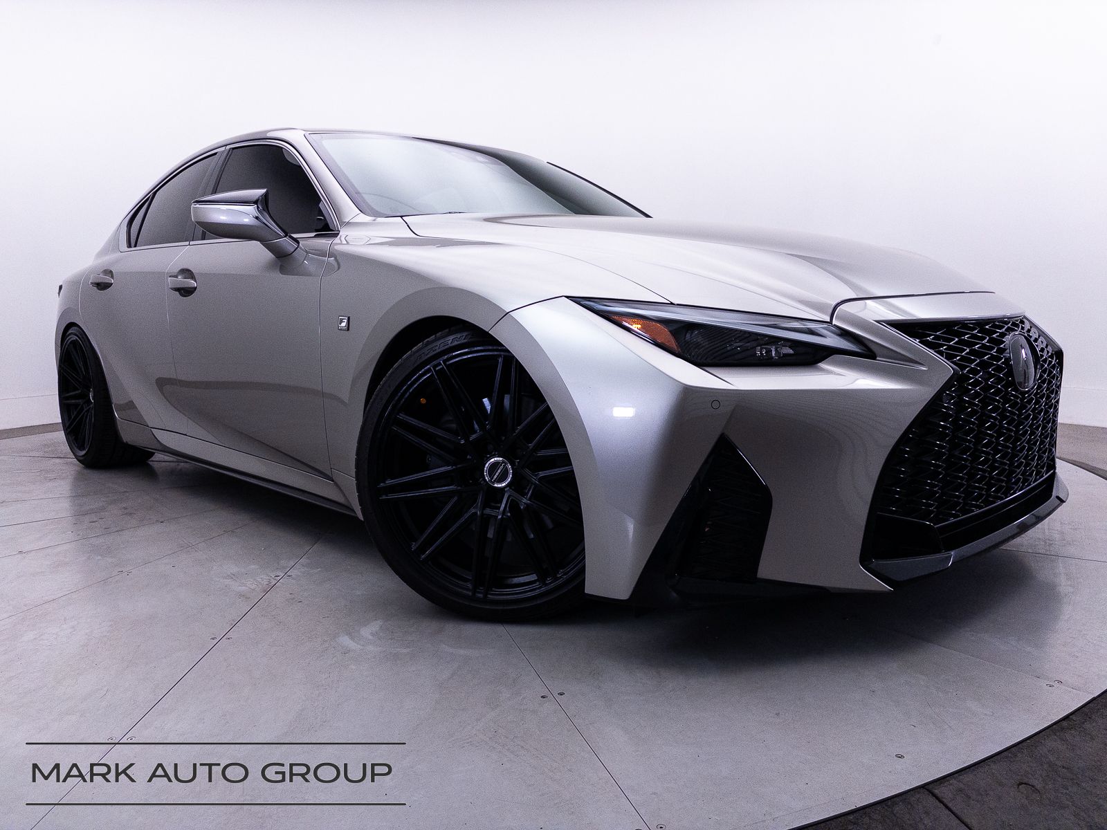 Silver 2021 Lexus IS Sedan Rear-Wheel Drive 8-Speed Automatic