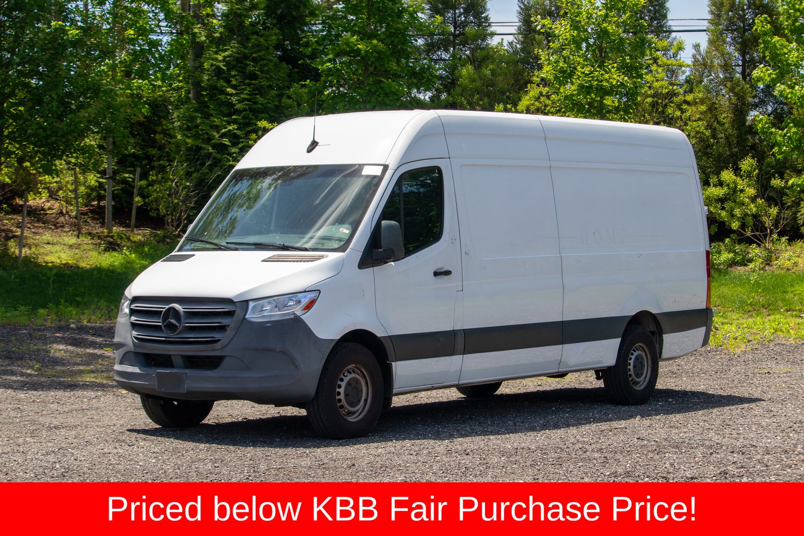 White 2021 Mercedes-Benz Sprinter Van 7-Speed Automatic