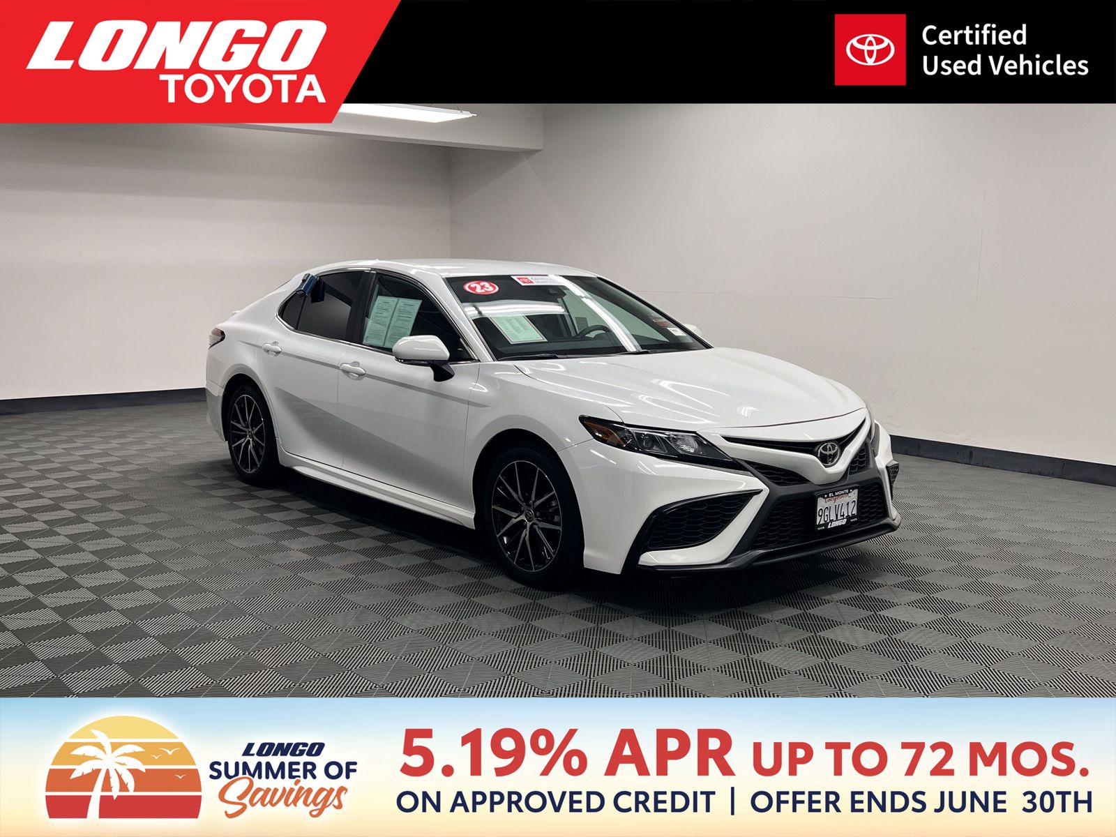 used 2023 Toyota Camry car, priced at $24,988