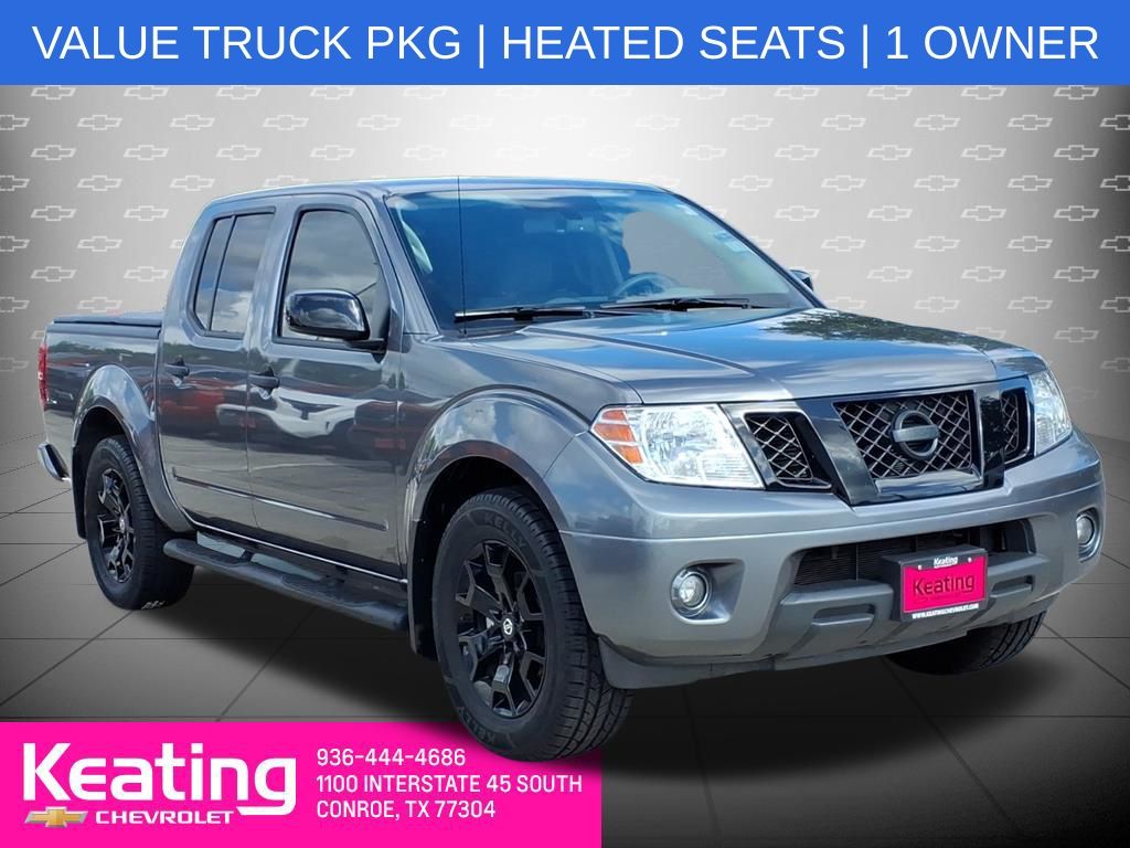 Gray (Gun Metallic) 2021 Nissan Frontier Pickup Truck 4X2 9-Speed Automatic