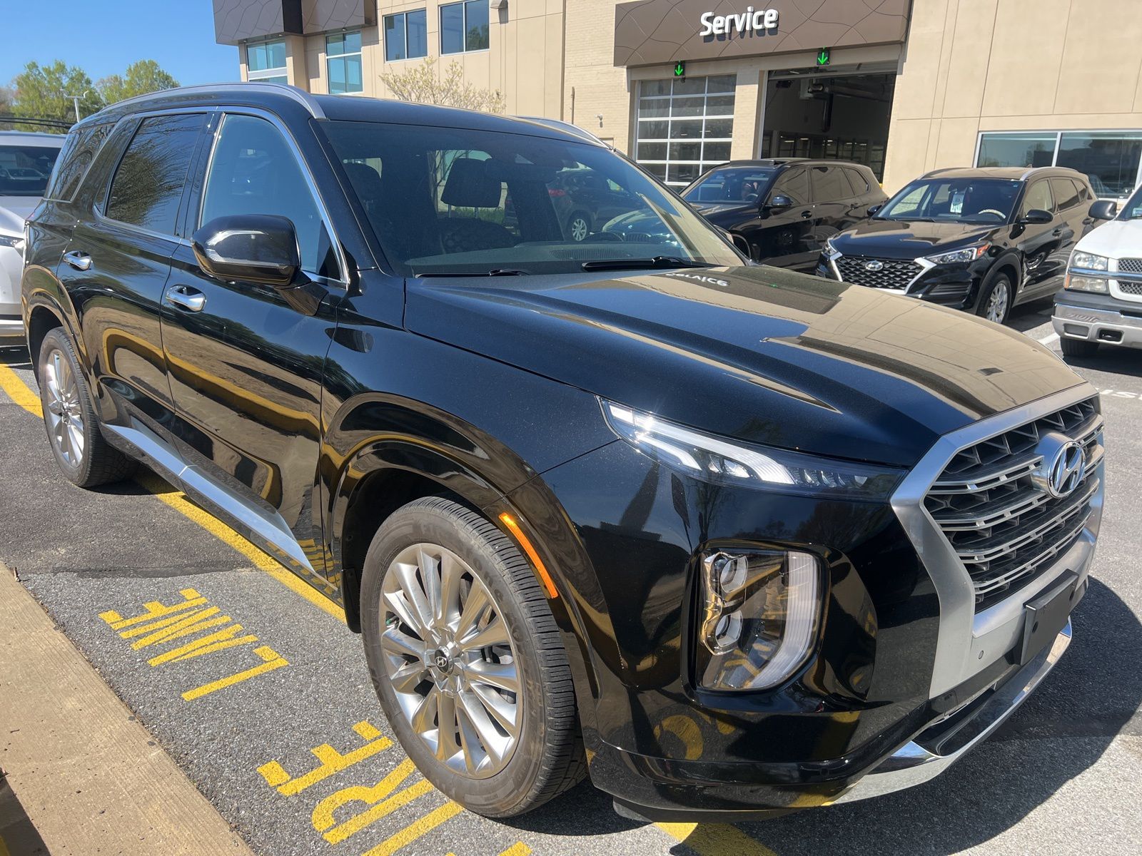 Becketts Black 2020 Hyundai Palisade Limited AWD SUV / Crossover All-Wheel Drive 8-Speed Automatic