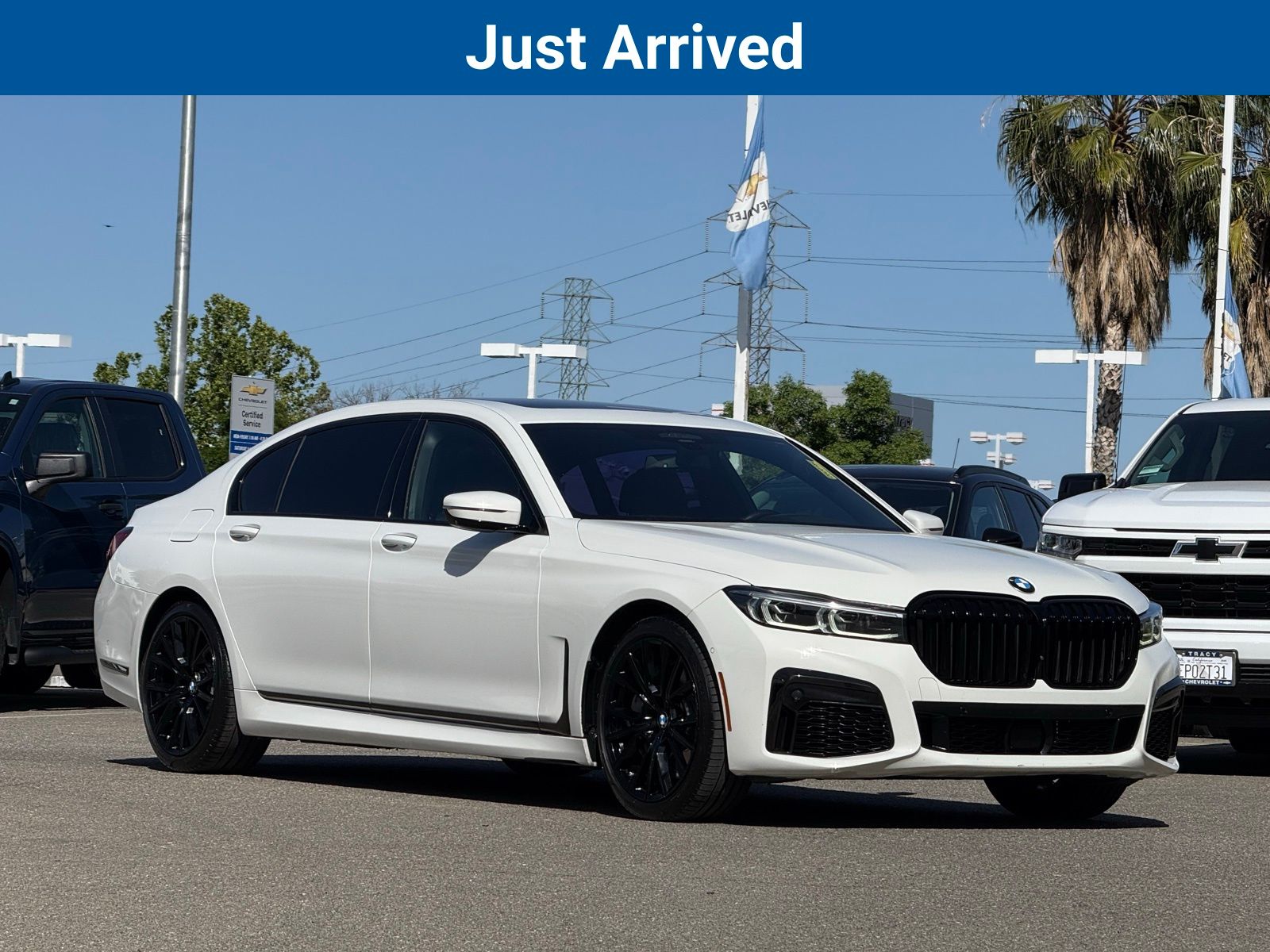 Alpine White 2020 BMW 7 Series 750i xDrive AWD Sedan All-Wheel Drive 8-Speed Automatic