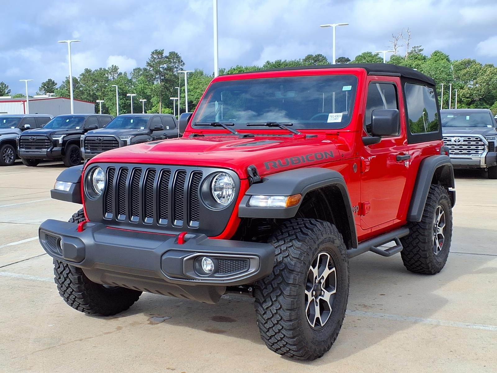 2023 Jeep Wrangler Rubicon Red at DeMontrond Auto Country