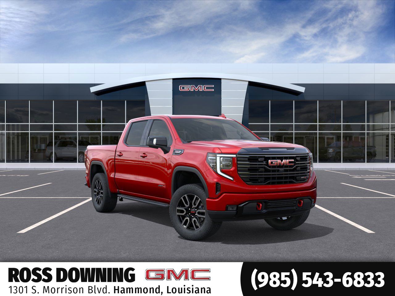 2026 GMC Sierra 1500 AT4 Red at Ross Downing Buick GMC